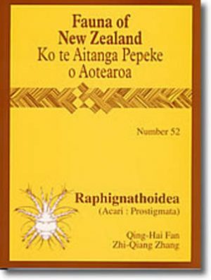 Fauna of New Zealand Number 52: Raphignathoidea