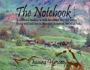 The Notebook: A Reference Manual to Help Document the Wild Horses Living Wild and Free in Theodore Roosevelt National Park.