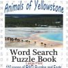 Circle It, Animals of Yellowstone, Large Print, Word Search, Puzzle Book