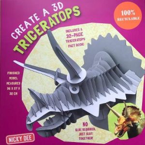 CREATE A 3D TRICERATOPS: 2018