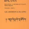 Flora of Bhutan Vol 1, part 2 book cover