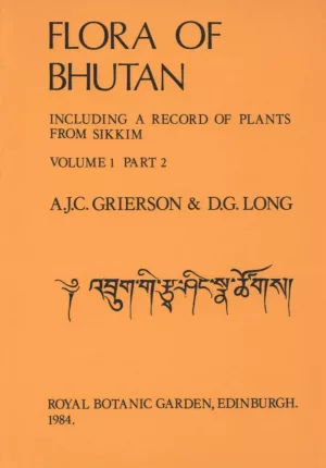 Flora of Bhutan Vol 1, part 2 book cover