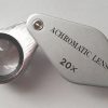 Hand Lens (X20 magnification) achromatic in the opened out position