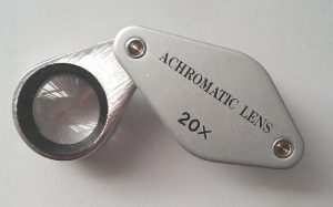 Hand Lens (X20 magnification) achromatic