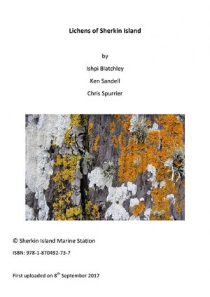 Lichens of Sherkin Island  (Now only available as a free pdf)