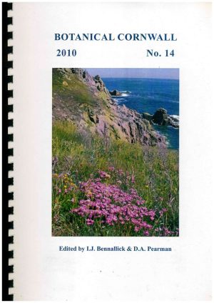 Front cover of Botanical Cornwall 2010 No. 14