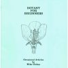 Front cover of Botany for Beginners - Occasional Articles