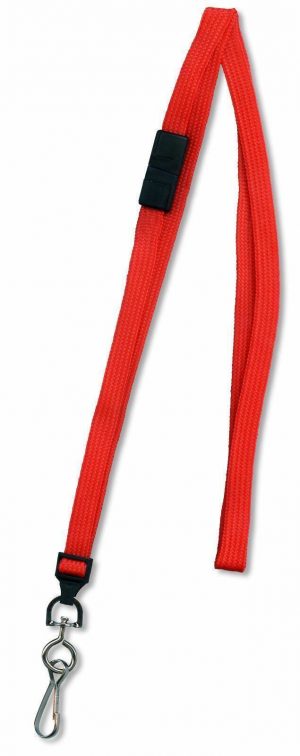 Lanyard - Red Neck Strap with metal clip