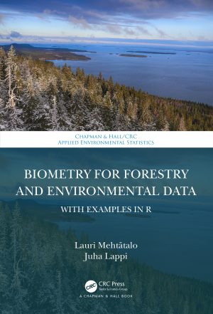 Cover of Biometry for foresty and environmental data, hardback edition