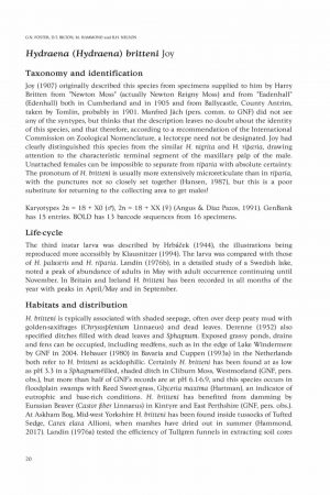 Example content, distribution map and photography