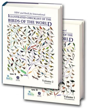 Illustrated checklist birds of the world two vol set book cover