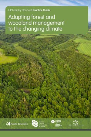 Adapting forest and woodland management to the changing climate book cover