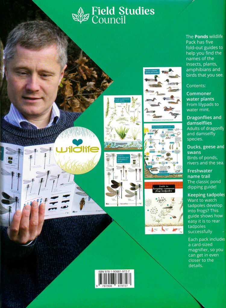 Ponds FSC Foldout guides wildlife pack from Summerfield Books