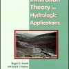 Infiltration Theory for Hydraulic Applications, Wa ter Resources Monograph 15