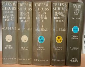 Trees and Shrubs Hardy in the British Isles, Vols I,II,III,IV and supplement