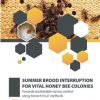 Summer Brood Interruption for Vital Honey Bee Colonies: Towards sustainable varroa control using biotechnical methods