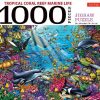 Tropical Coral Reef Marine Life - 1000 Piece Jigsaw Puzzle: Finished Size 29 in X 20 inch (74 x 51 cm)