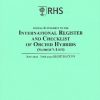 International Register and Checklist of Orchid Hybrids (Sander’s List) July 2023 – June 2024 Registrations