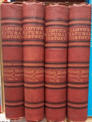 A Hand-book to the Birds of Great Britain, 4 volume set
