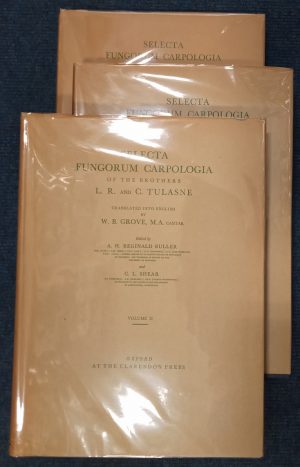 Selecta Fungorum Carpologia, 3. Vol. set