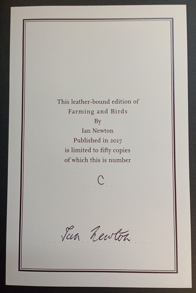 Farming and Birds: New Naturalist 135: Leather bound - Image 4