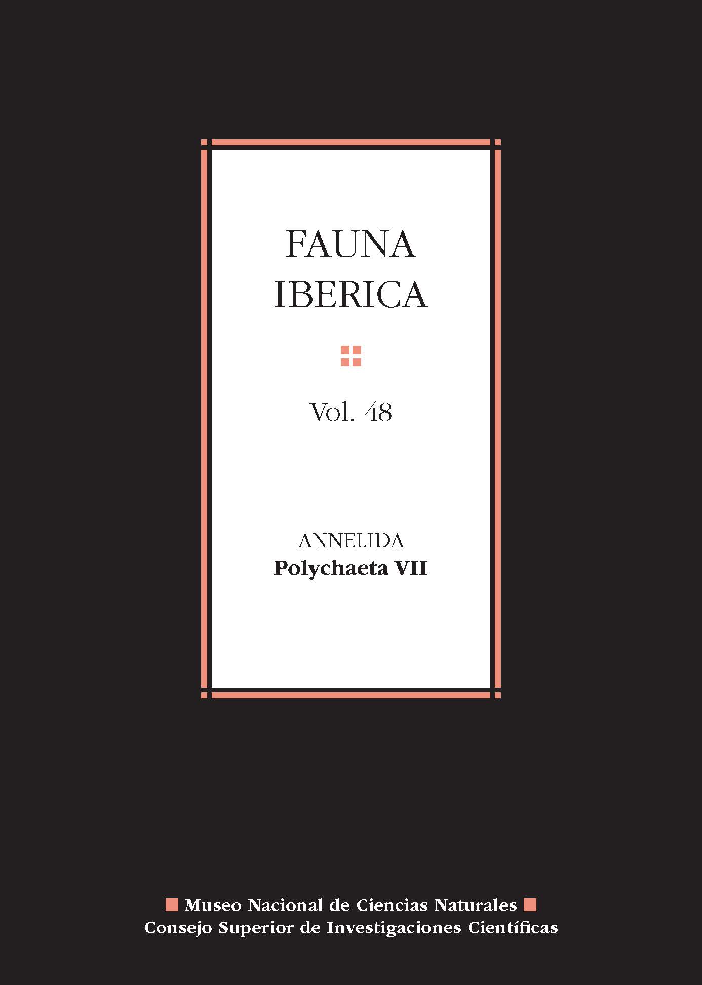 Fauna Ibérica, Volume 48: Annelida: Polychaeta VII