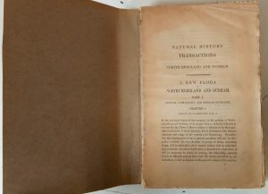Natural History Transactions of Northumberland and Durham, vol. 2: A New Flora of Northumberland and Durham