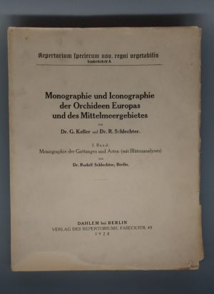 Monographie und Iconographie der Orchideen Europas und des Mittelmeergebietes, Band 1