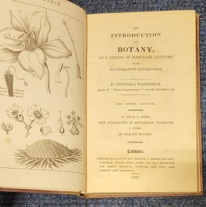 An Introduction to Botany, in a series of familiar letters, with illustrative engravings ... to which is added, The Pleasures of Botanical Pursuits, a poem, by Sarah Hoare