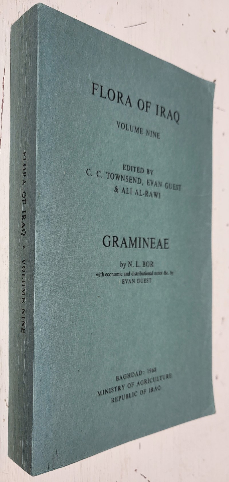 Flora of Iraq: volume 9 (Gramineae)