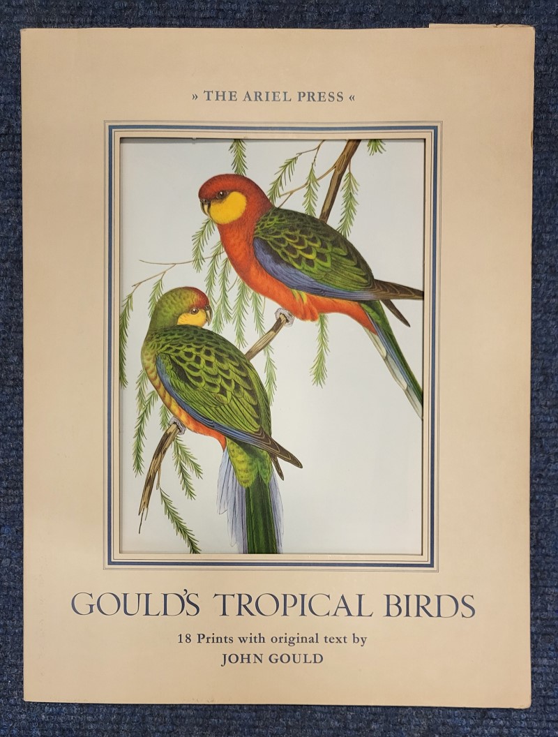 Gould's Tropical Birds (18 large-format plates in folder)