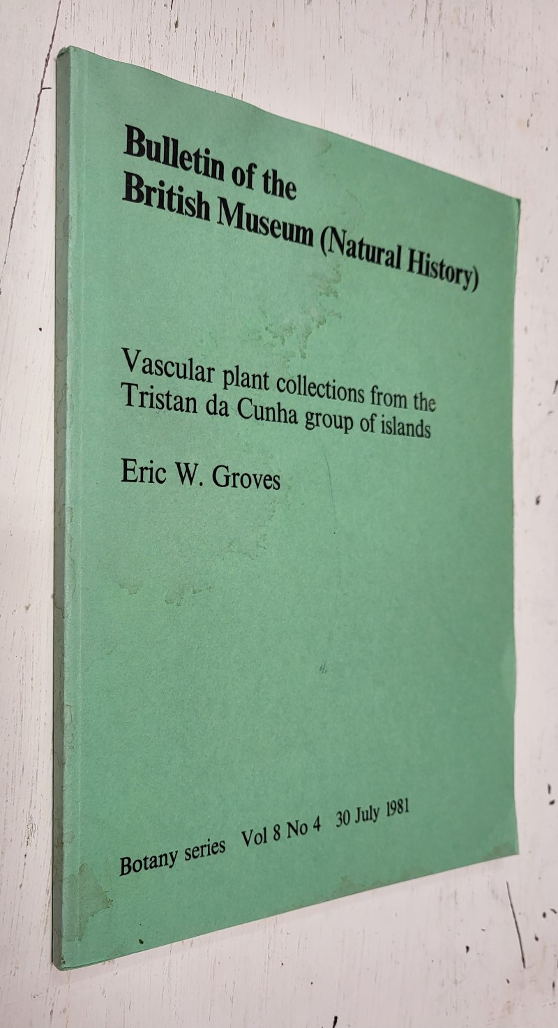 Vascular Plant Collections From the Tristan da Cunha Group of Islands