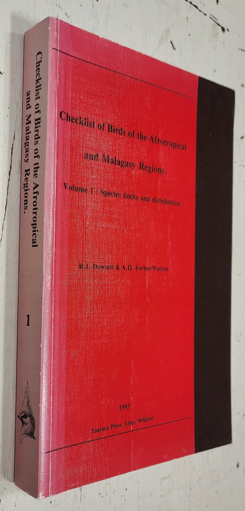 Checklist of Birds of the Afrotropical and Malagasy Regions; vol. 1