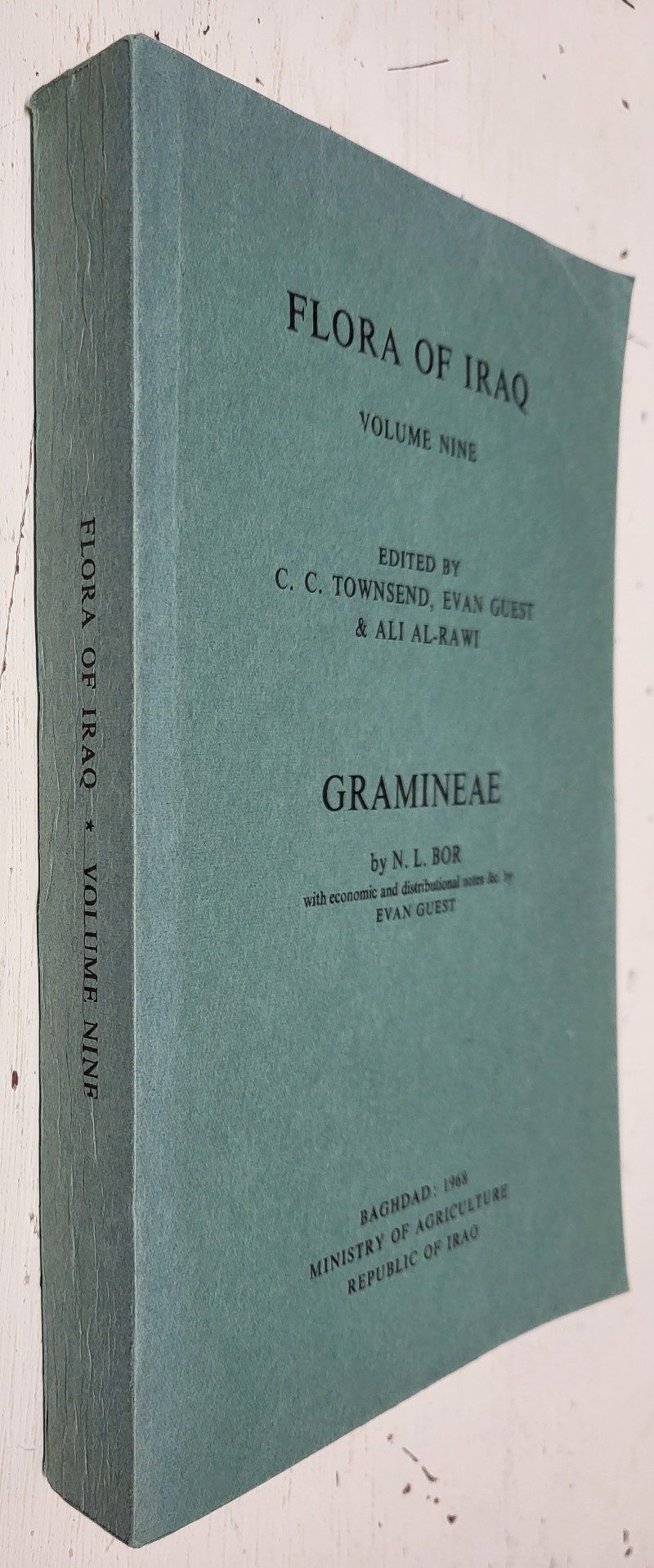 Flora of Iraq: volume 9 (Gramineae)
