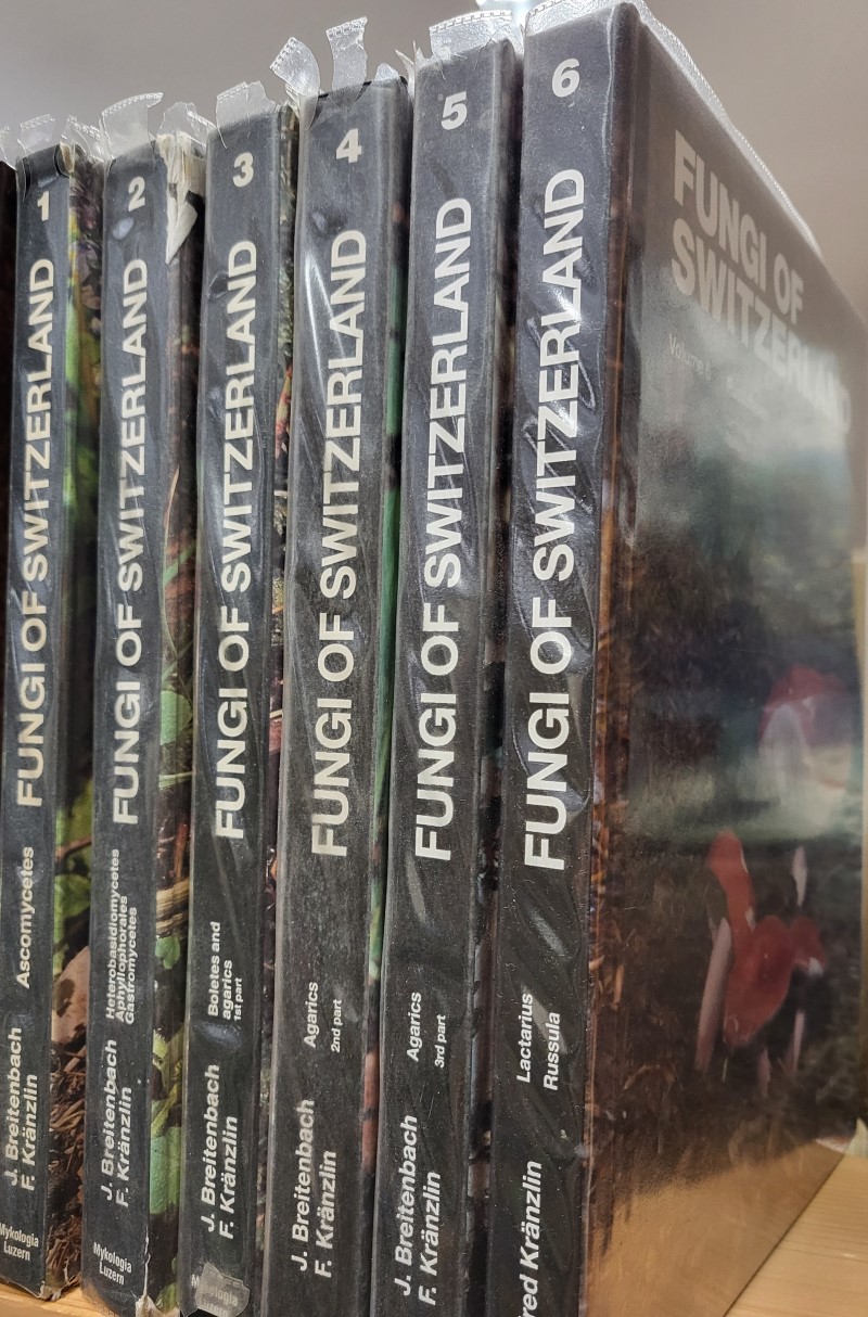 Fungi of Switzerland, 6 volume set