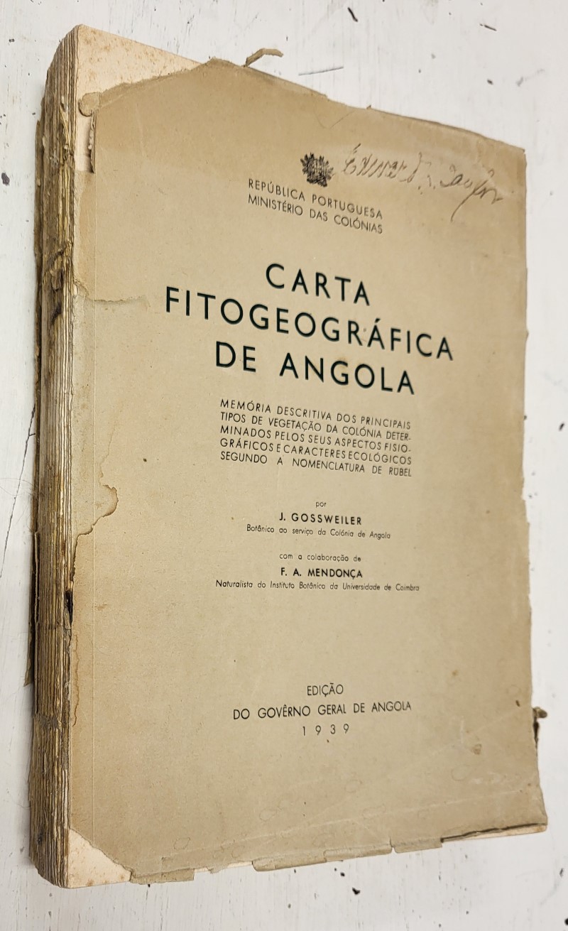 Carta Fitogeográfica de Angola