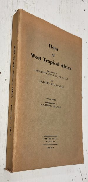 Flora of West Tropical Africa, Vol. 3, part 2 [Juncaceae, Cyperaceae, Gramineae]