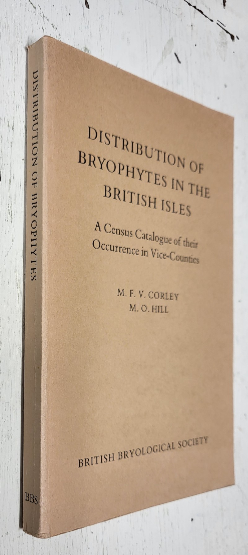 Distribution of Bryophytes in the British Isles