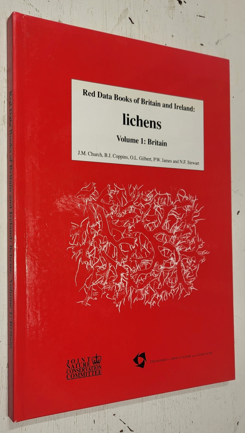 Red Data Books Of Britain And Ireland: Lichens Volume 1: Britain