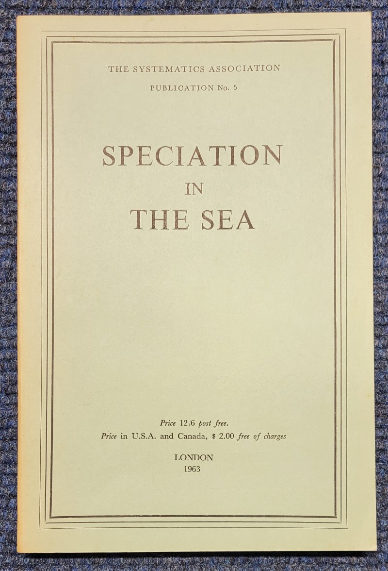 Speciation in the Sea
