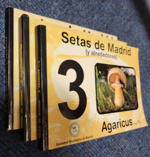 Setas de Madrid [Mushrooms of Madrid] 3 volume set