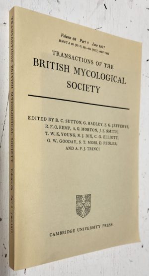 Transactions of the British Mycological Society, Vol. 68 Part 3