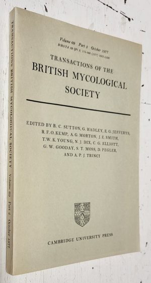 Transactions of the British Mycological Society, Vol. 69 Part 2