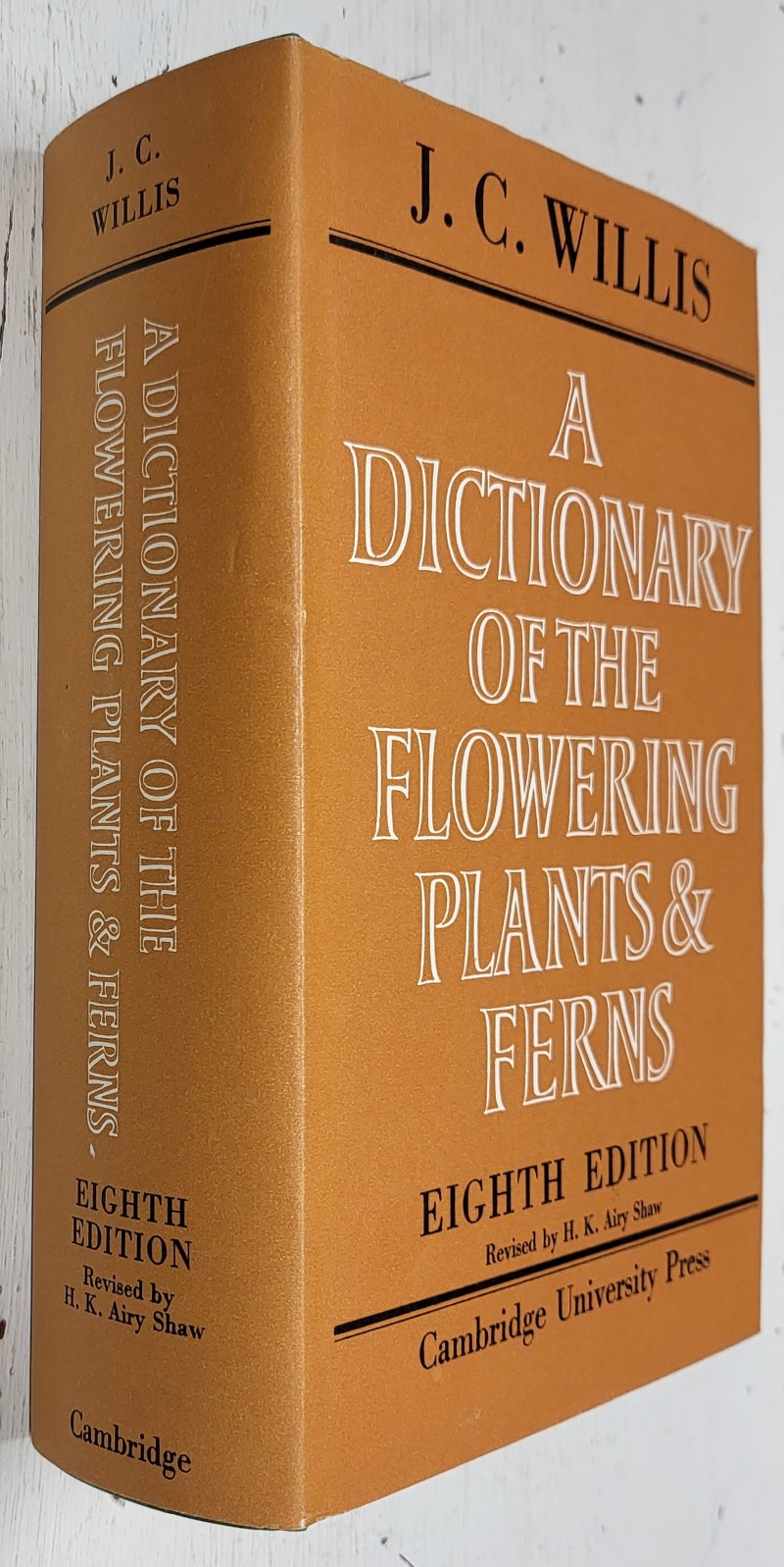 A Dictionary of the Flowering Plants & Ferns, 8th Ed.