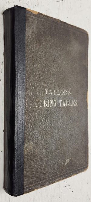 Timber Cubing Tables