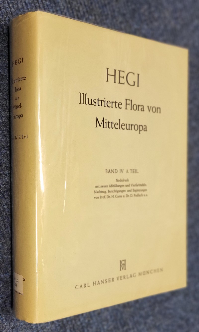 Illustrierte Flora von Mittel-Europa; Band iv, 3 teil
