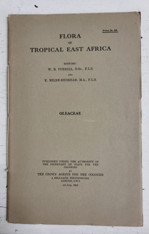 Flora of Tropical East Africa: Oleaceae