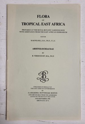 Flora of Tropical East Africa: Aristolochiaceae