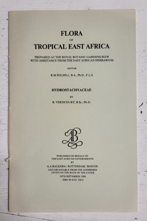 Flora of Tropical East Africa: Hydrostachyaceae