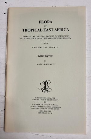 Flora of Tropical East Africa: Lobeliaceae
